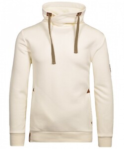 Ragman Maseltov Sweatshirt Trui Ecru