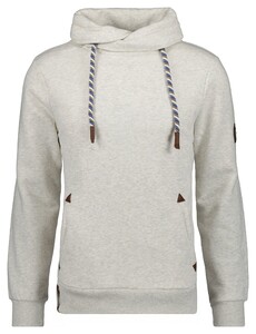 Ragman Maseltov Sweatshirt Trui Grijs Melange