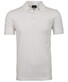 Ragman Pique Poloshirt Uni No Logo White