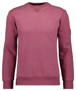 Ragman Round Neck Uni Color Sweat Trui Anemone