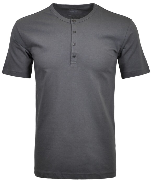 Ragman Serafino Round Neck Uni Pima Cotton T-Shirt Slate