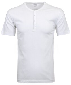 Ragman Serafino Round Neck Uni Pima Cotton T-Shirt Wit
