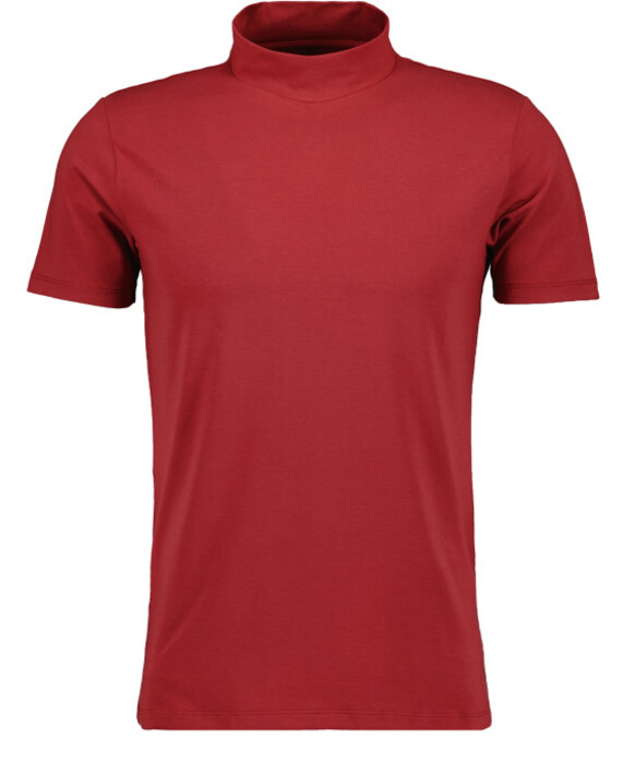 Ragman Short Sleeve Turtle Shirt T-Shirt Wine Red