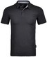 Ragman Softknit Fashion Body Fit Poloshirt Black