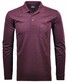 Ragman Softknit Polo Fineline Poloshirt Terra Red