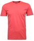 Ragman Softknit Round Neck T-Shirt Bright Pink