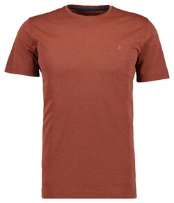 Ragman Softknit Round Neck T-Shirt Burnt Orange