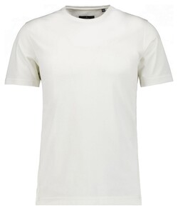Ragman Softknit Round Neck T-Shirt Ecru