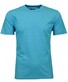 Ragman Softknit Round Neck T-Shirt Ibiza Blue