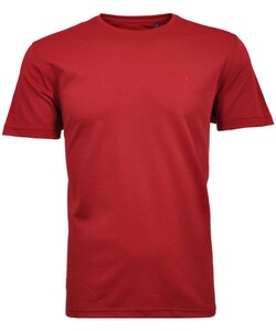 Ragman Softknit Round Neck T-Shirt Strawberry