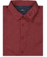 Ragman Softknit Short Sleeve Easy Care Overhemd Red Berry