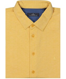 Ragman Softknit Short Sleeve Easy Care Shirt Yellow