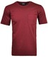 Ragman Softknit Uni Easy Care Round Neck Breast Pocket T-Shirt Red