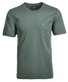 Ragman Softknit Uni Easy Care Round Neck Breast Pocket T-Shirt Rietgroen