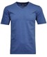 Ragman Softknit Uni Easy Care V-Neck T-Shirt Bonnie Blue