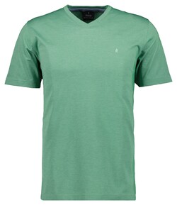 Ragman Softknit Uni Easy Care V-Neck T-Shirt Mint