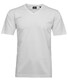 Ragman Softknit Uni Easy Care V-Neck T-Shirt White