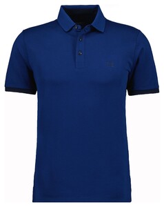 Ragman Uni Color Piqué Dry Fit Finish Polo Ink Blue