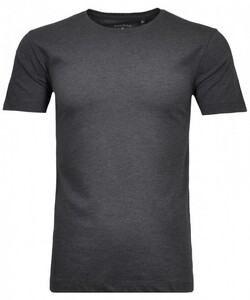 Ragman Uni Cotton Jersey Make My Day Shirt T-Shirt Anthracite Grey