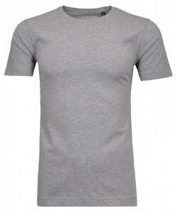 Ragman Uni Cotton Jersey Make My Day Shirt T-Shirt Grey Melange