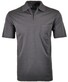 Ragman Uni Easy Care Zipper Poloshirt Pima Cotton Mix Anthracite Grey
