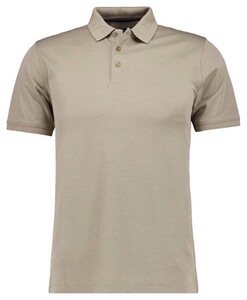 Ragman Uni Polo Light Cotton Mix Poloshirt Beige