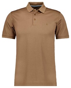 Ragman Uni Polo Light Cotton Mix Poloshirt Chestnut