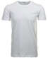 Ragman Uni Round Neck Bodyfit Single Jersey 2Pack T-Shirt Wit