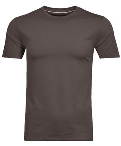 Ragman Uni Round Neck Keep Dry Finish T-Shirt Slate