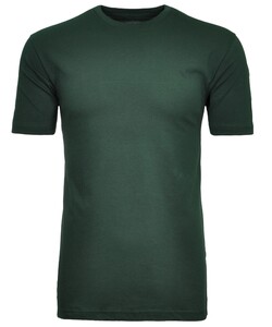 Ragman Uni Round Neck Single Jersey T-Shirt Dark Green
