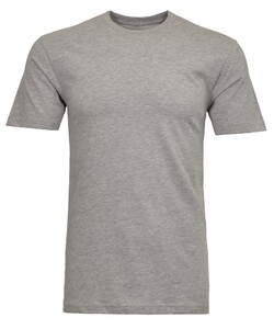 Ragman Uni Round Neck Single Jersey T-Shirt Grey Melange
