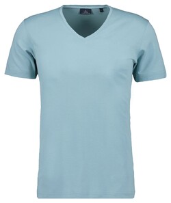 Ragman Uni Solid V-Neck Pima Cotton T-Shirt Mint
