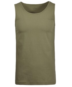 Ragman Uni Tank Top Single Jersey Ondermode Olive