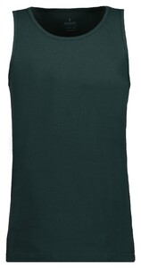 Ragman Uni Tank Top Single Jersey Underwear Dark Green