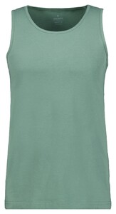Ragman Uni Tank Top Single Jersey Underwear Green