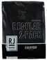 RJ Bodywear 2Pack Everyday Gouda V-Neck T-Shirt Underwear Black