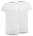RJ Bodywear 2Pack Everyday Utrecht Round Neck Extra Length T-Shirt Underwear White