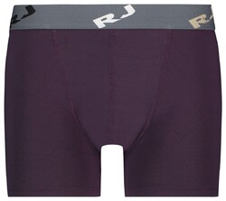 RJ Bodywear Pure Color Boxershort Underwear Aubergine