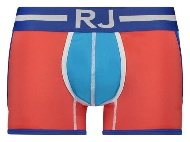 RJ Bodywear Pure Color Colorblock Underwear Coral Melange