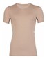 RJ Bodywear Pure Color V-hals T-Shirt Ondermode Zand