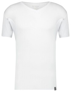 RJ Bodywear Sweatproof Stockholm V-Hals T-Shirt Ondermode Wit