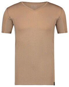 RJ Bodywear Sweatproof Stockholm V-Hals T-Shirt Ondermode Zand