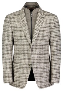 Roy Robson Bold Duo Check Jacket Light Brown