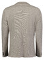 Roy Robson Fine Jersey Faux-Uni Stripe Colbert Zand Melange