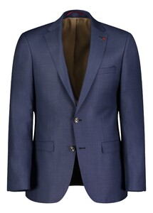 Roy Robson Fine Wool Natural Stretch Colbert Blauw