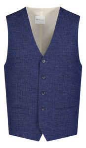 Roy Robson Linen Look Gilet Royal Blue
