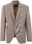 Roy Robson Linen Structure Check Jacket Sand