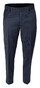 Roy Robson Micro Dot Flat Front Wool Trouser Navy