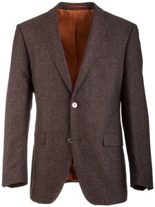 Roy Robson Regular Fit Donegal Faux-Uni Jacket Brown