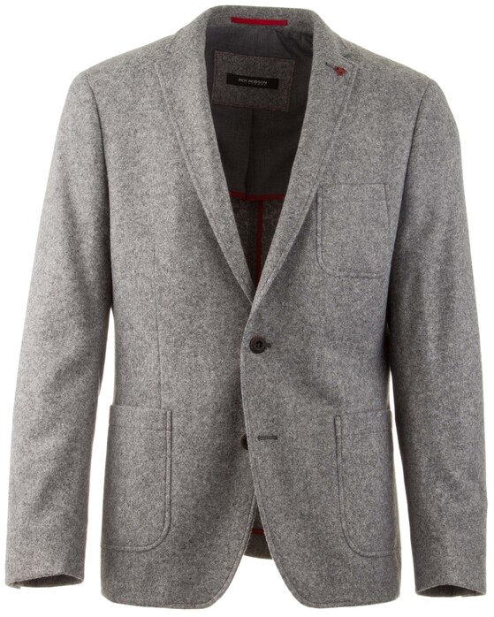 Roy Robson Shape Fit Wool Look Jacket Mid Grey